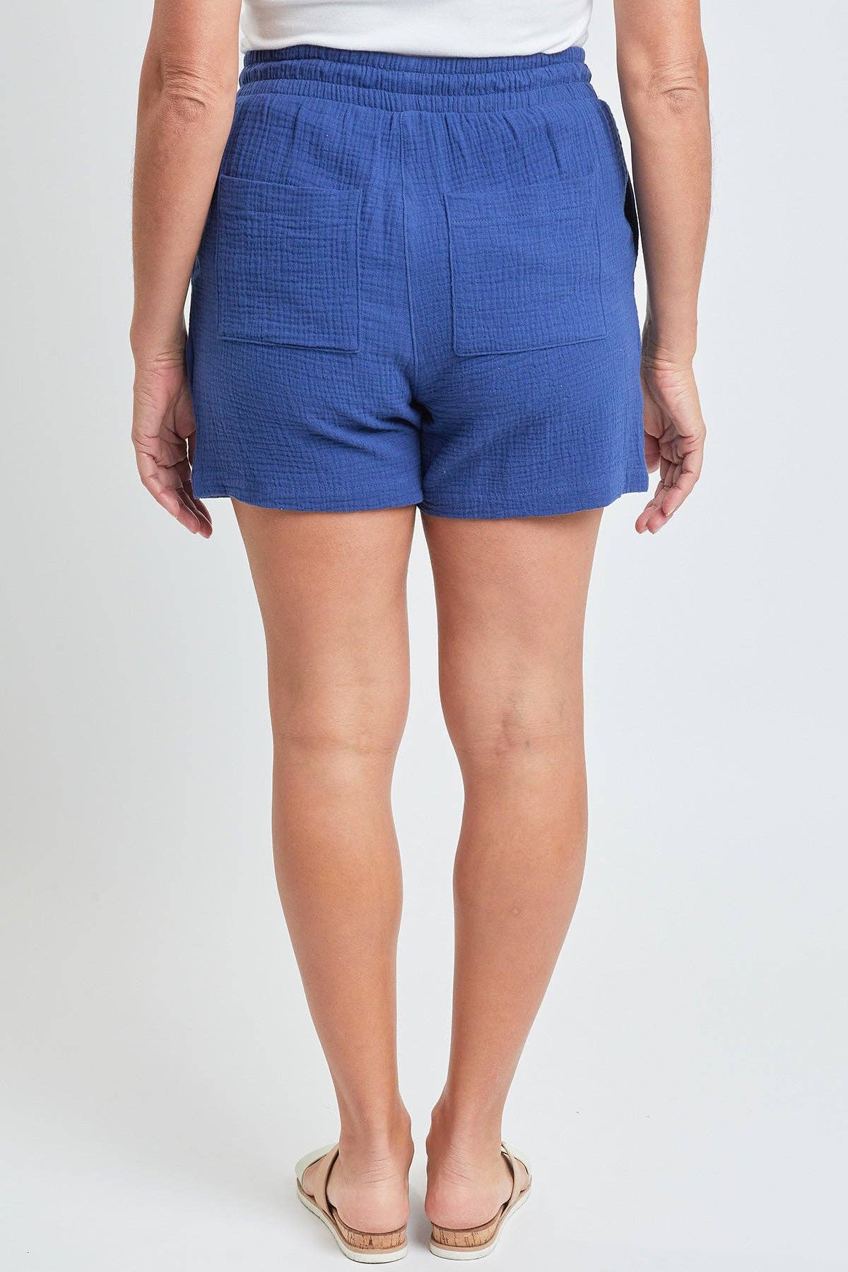 Double Gauze Shorts - Navy
