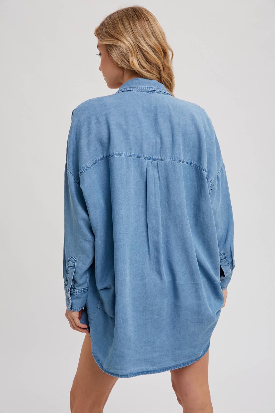Tessa Button Down Denim