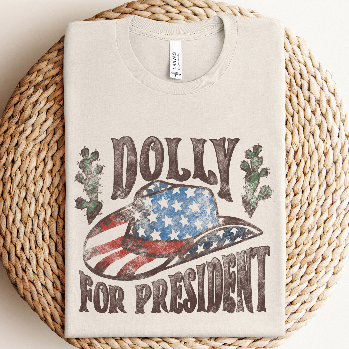 Dolly For President Graphic Tee