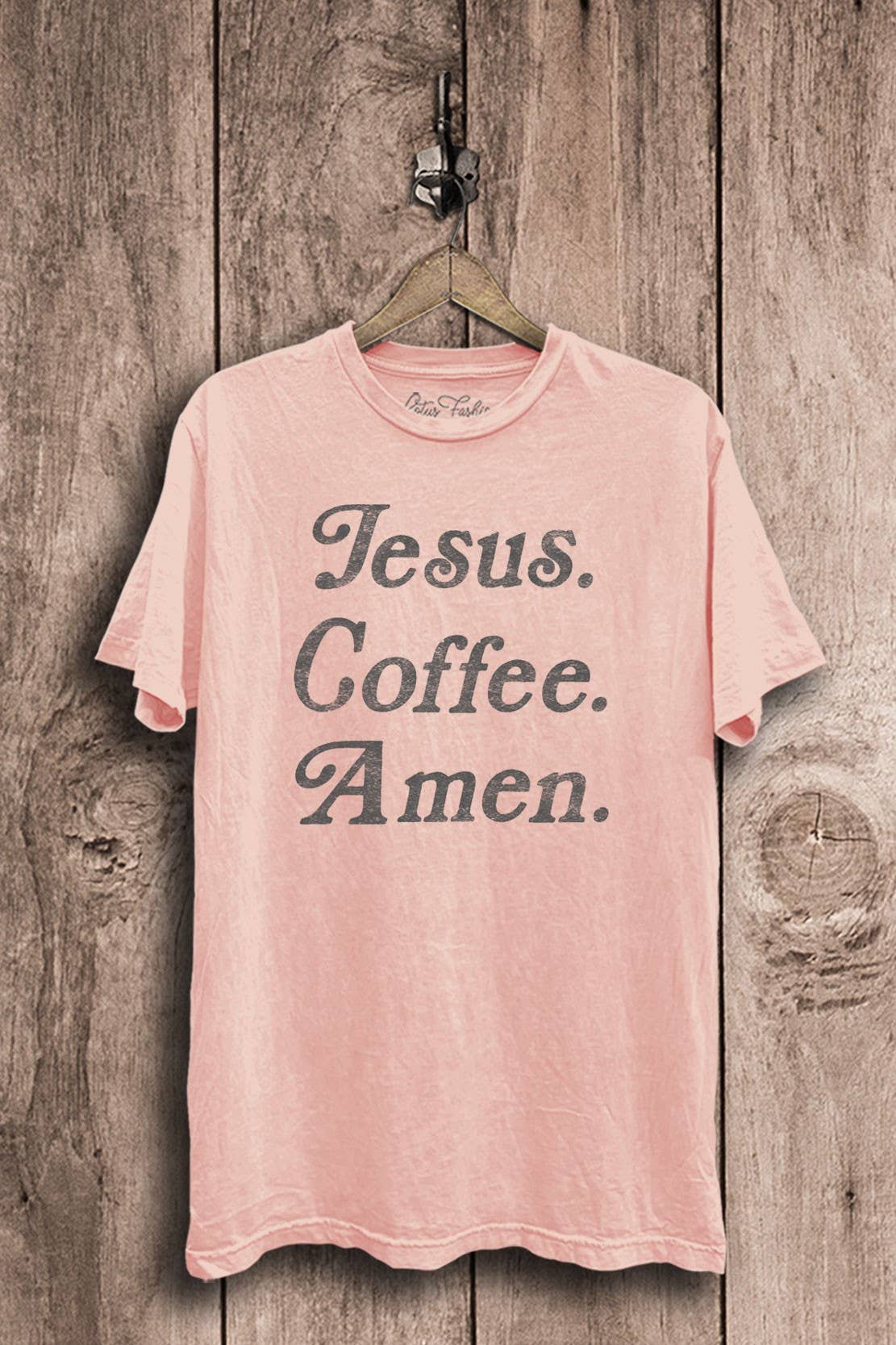 Jesus Coffee Amen Graphic T