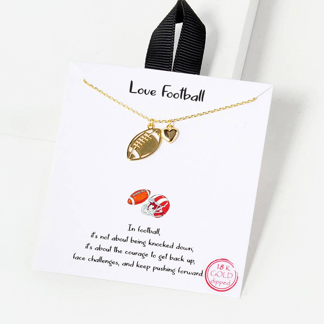 Football Necklace