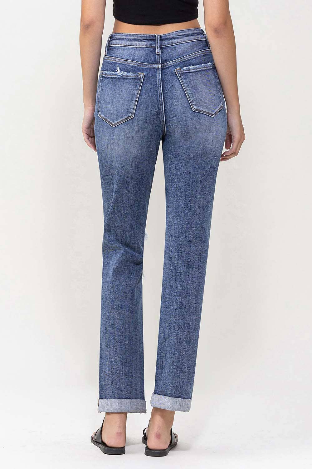 Hailey High Rise Boyfriend Jean by Vervet