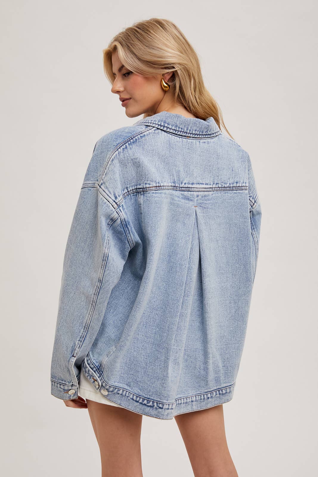 Demi Denim Jacket -Lt Wash