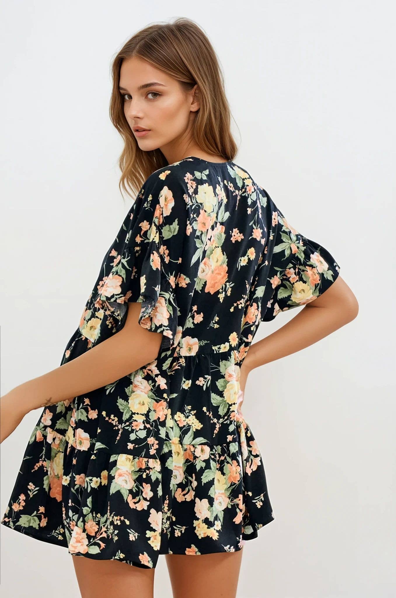 Tiara Floral Kimono