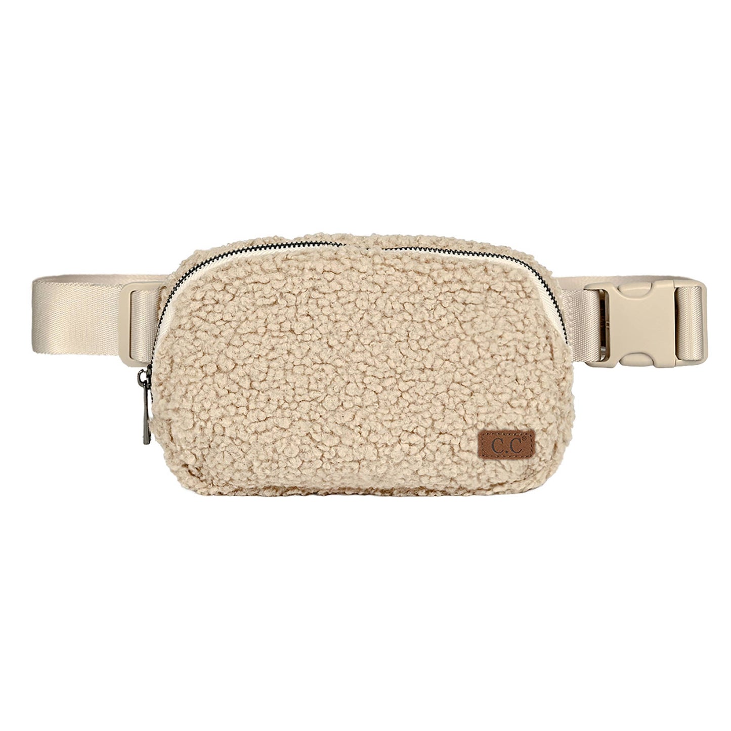 CC Sherpa Fanny Pack - Beige