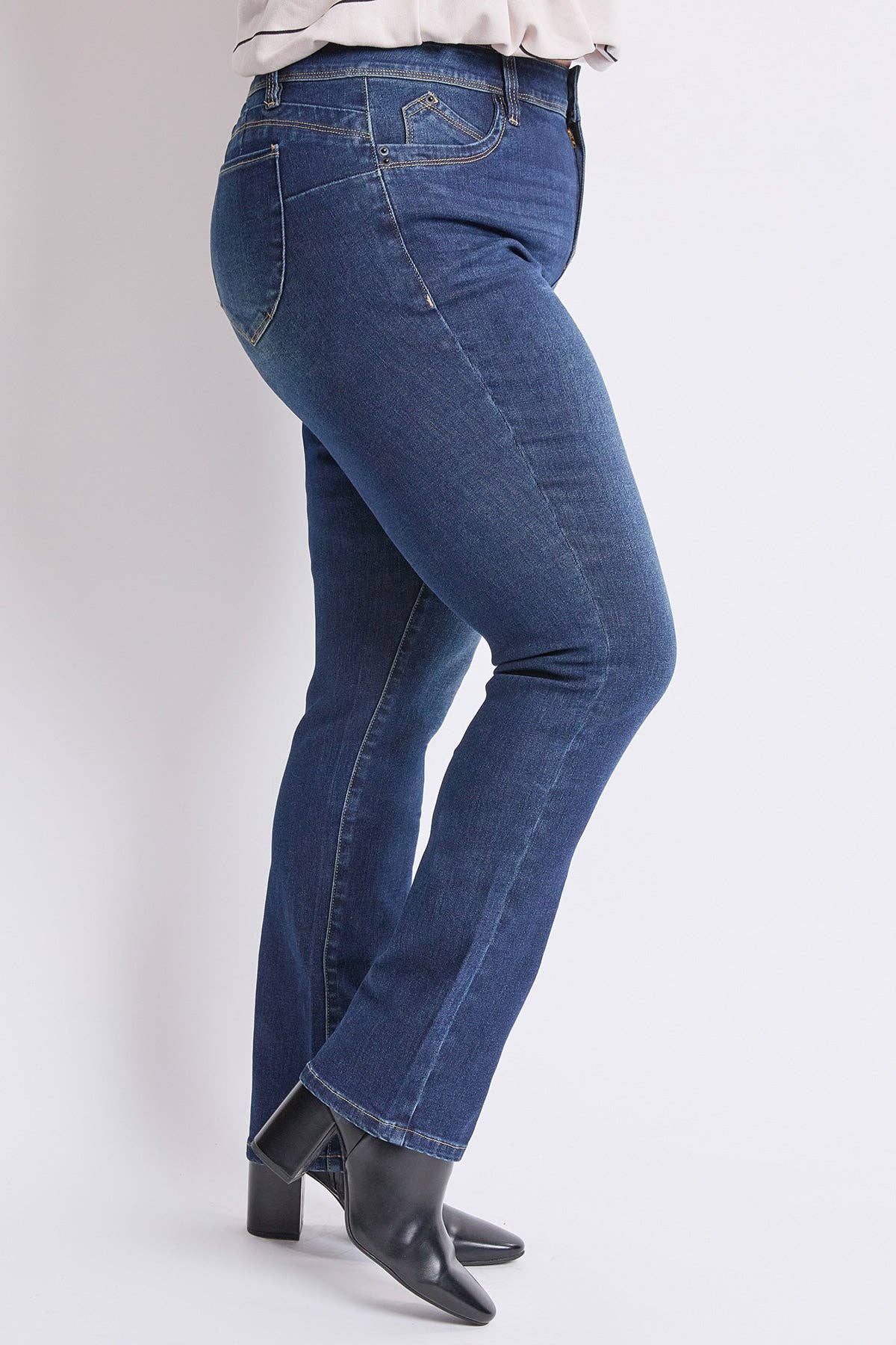 Plus High Rise Curve Straight Leg