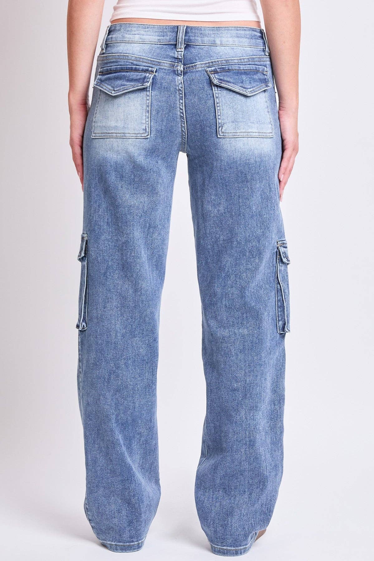 High Rise Skater Cargo Jeans