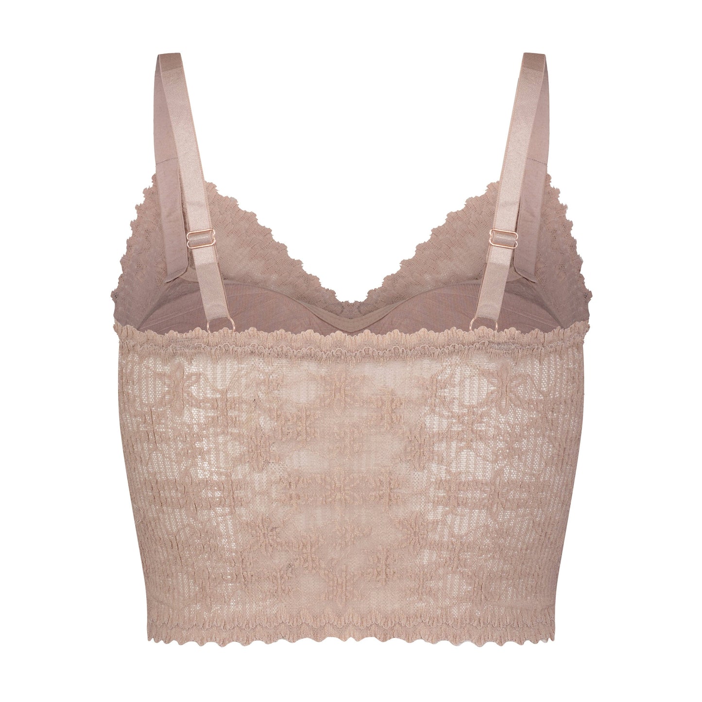 Skye Lace Bralette - White