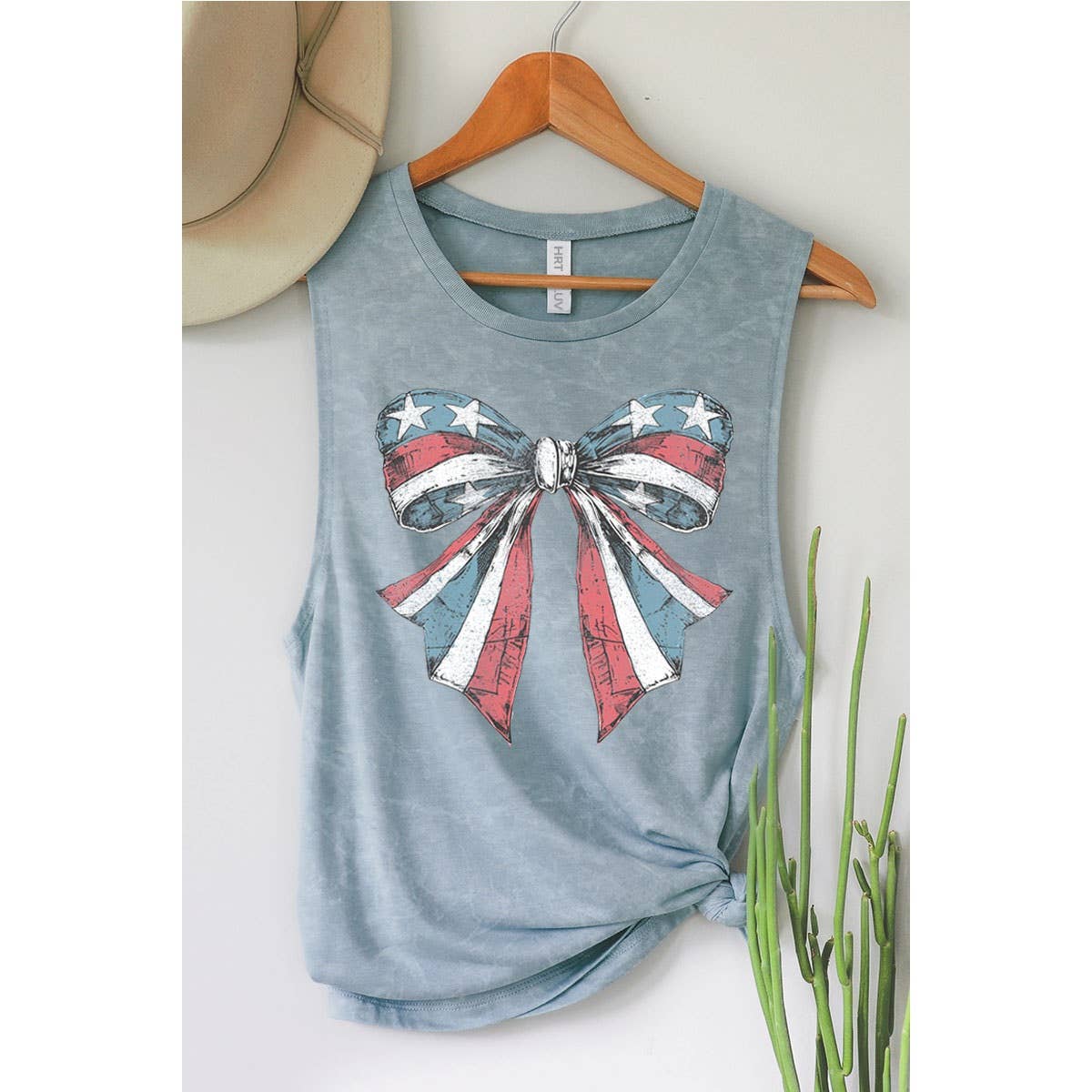 American Flag Bow Tank