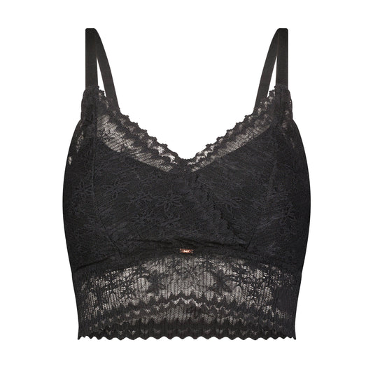 Skye Lace Bralette - Black