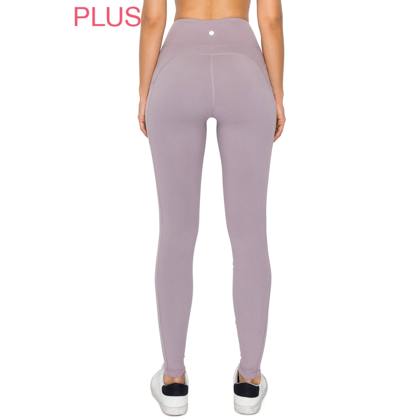 PlusSize High Waist Leggings - Violet