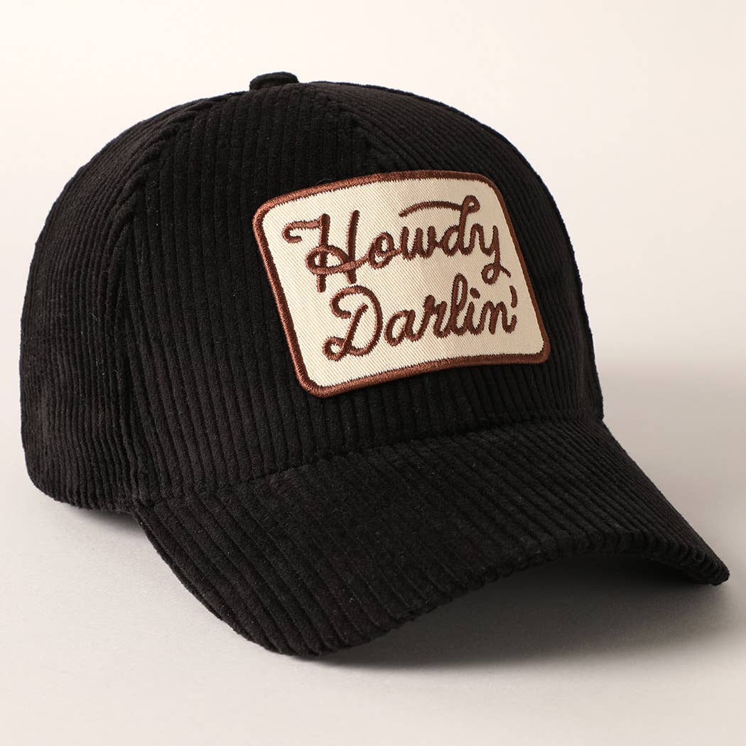 Howdy Darlin' Hat - Black