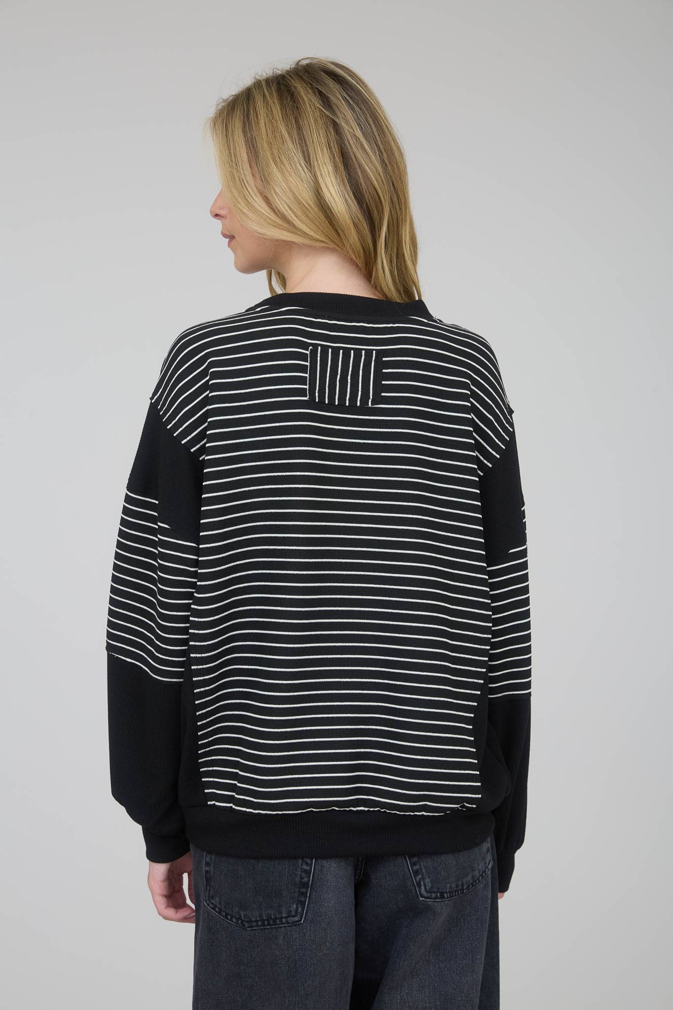 Sarah Stripe Knit Top