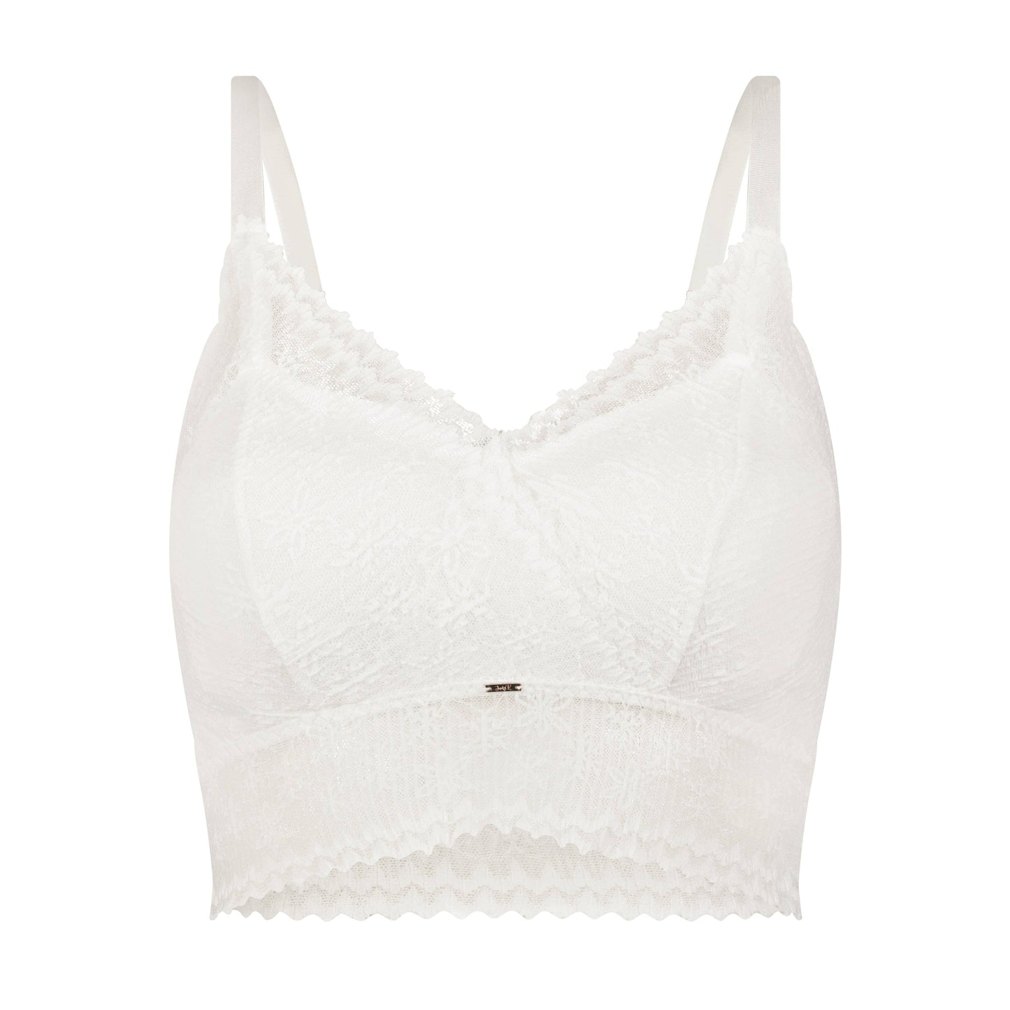 Skye Lace Bralette - White