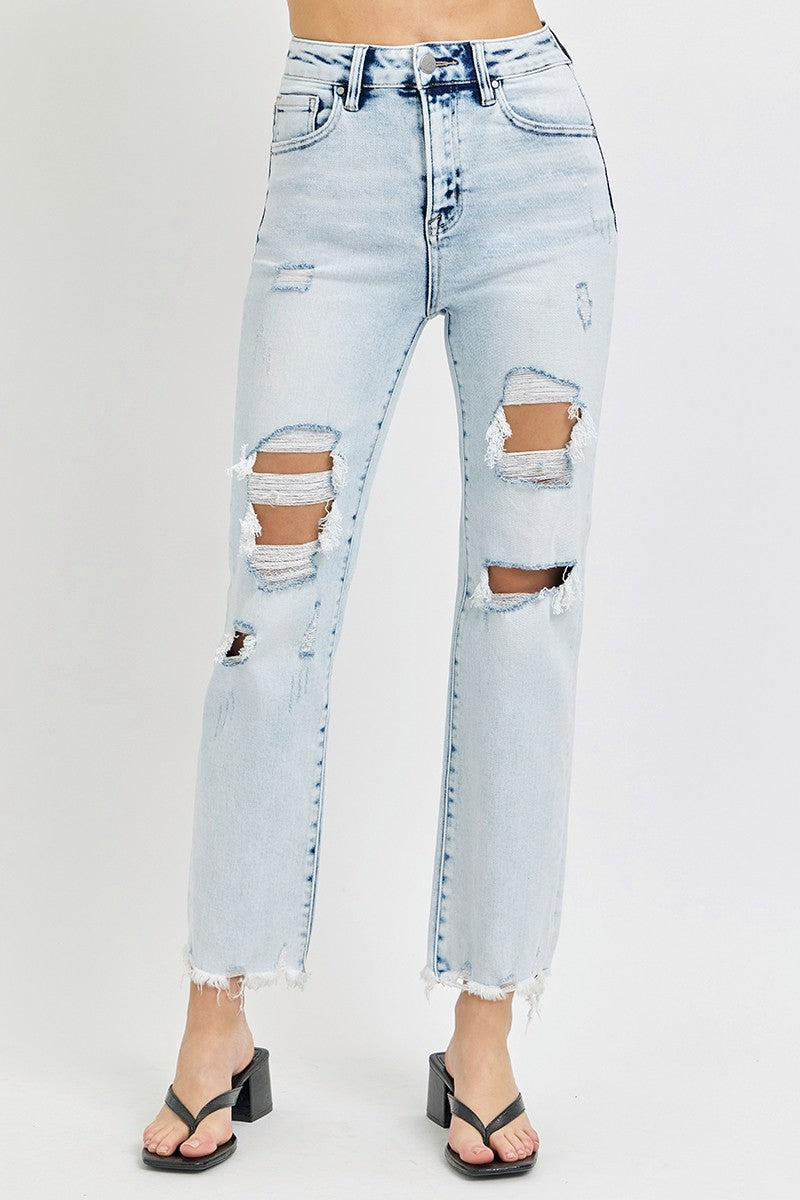 Riley High Rise Ankle Jean