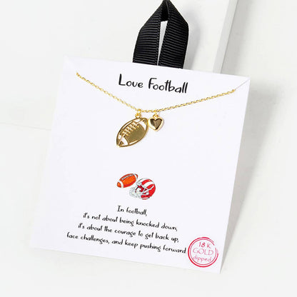 Football Necklace