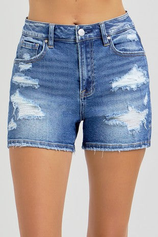 Stacy Side Slit Shorts by Risen