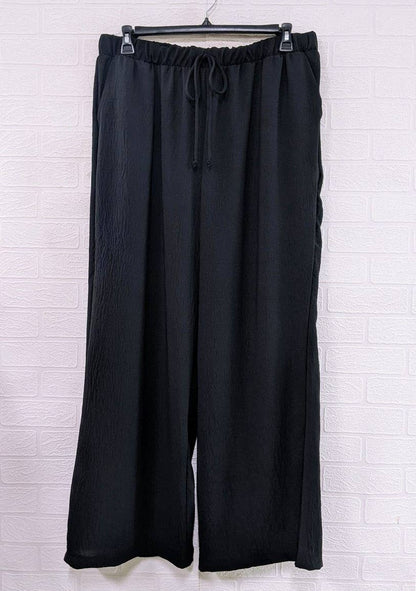 Plus Size Woven Pant - Black