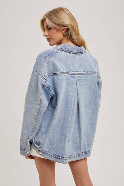 Demi Denim Jacket -Lt Wash