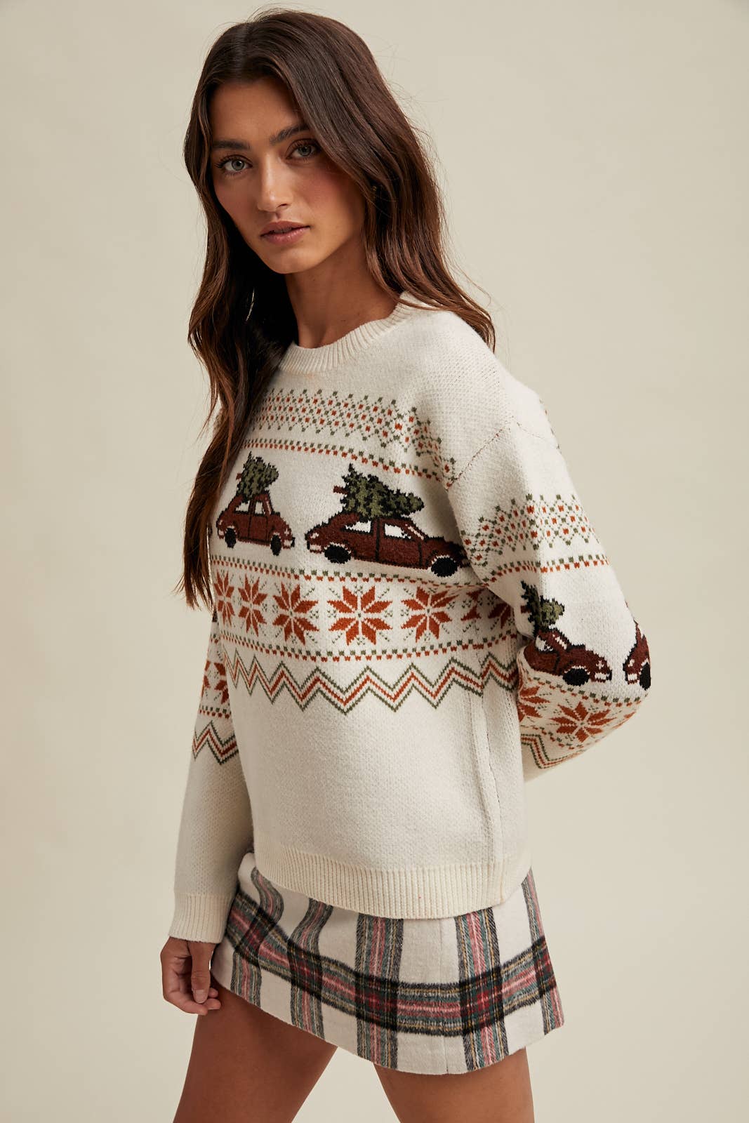 Christmas Car Sweater
