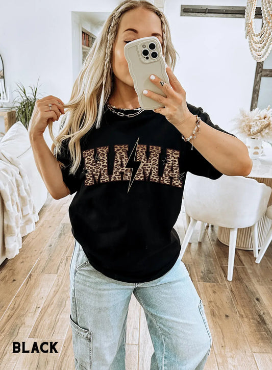 Leopard Mama Graphic-T