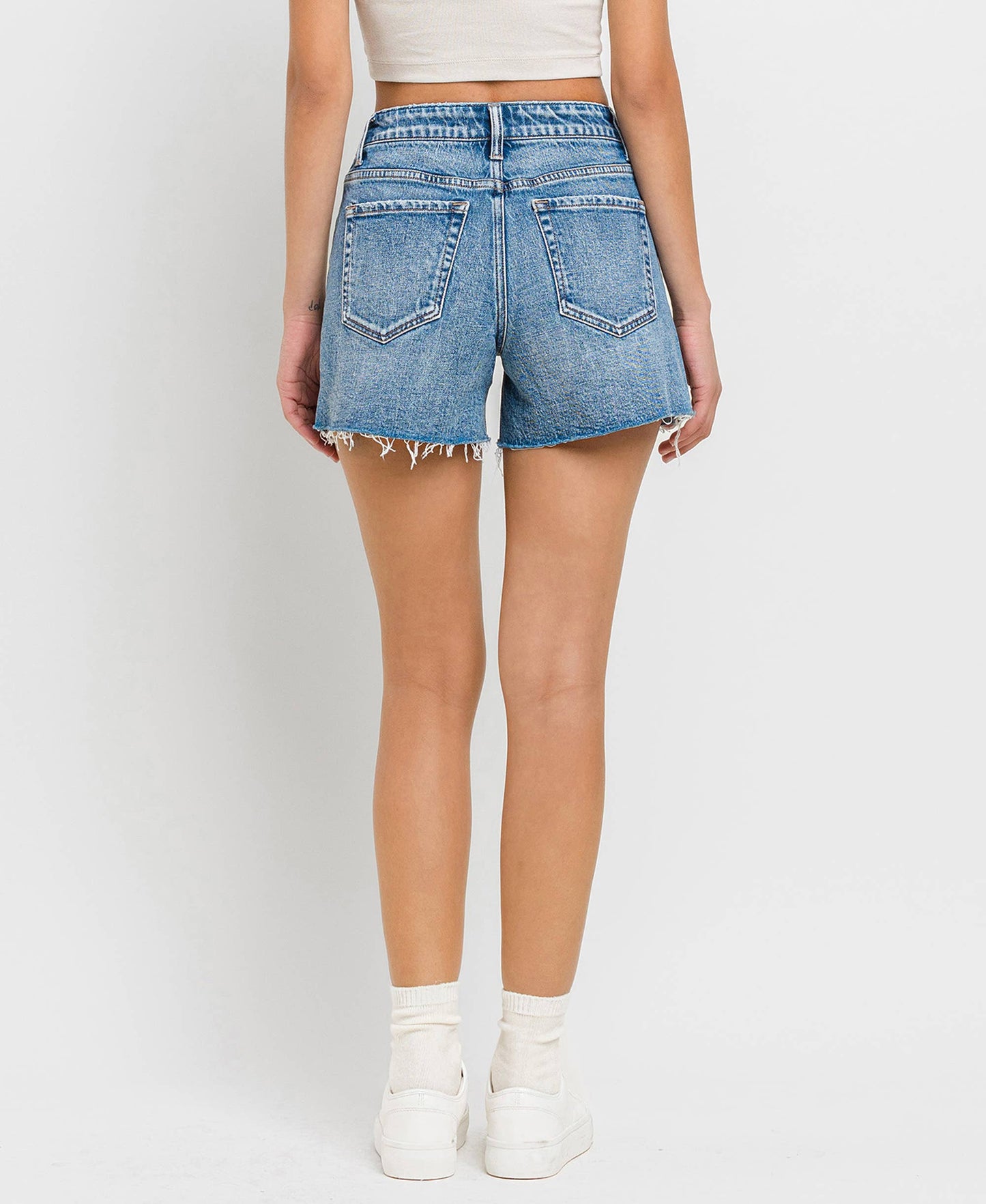 Rebecca High-Rise Shorts by Flying Monkey