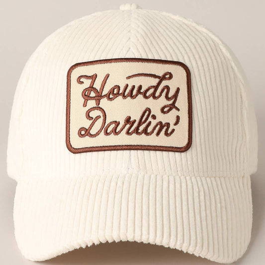 Howdy Darlin' Hat - Cream