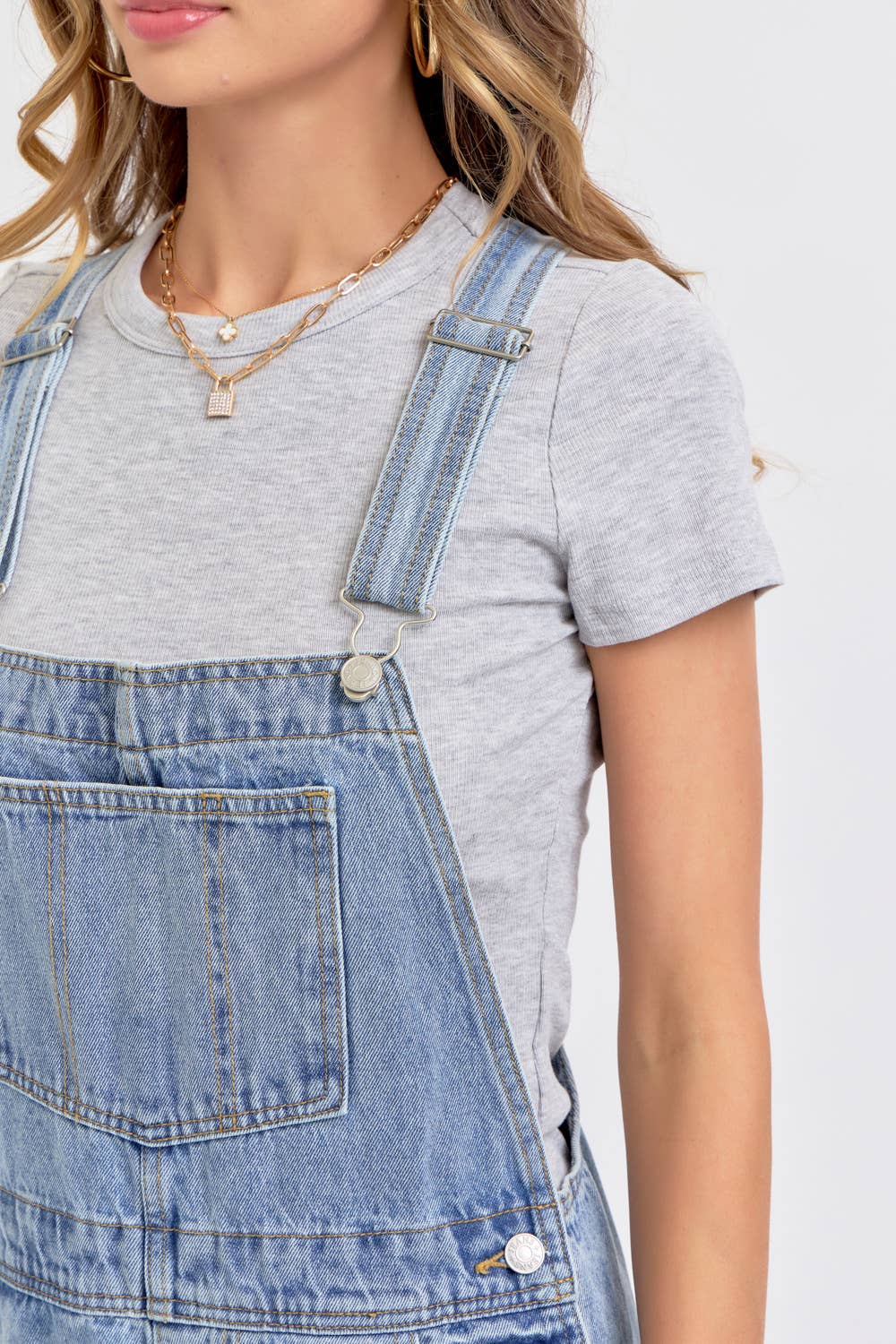Lana Denim Overalls