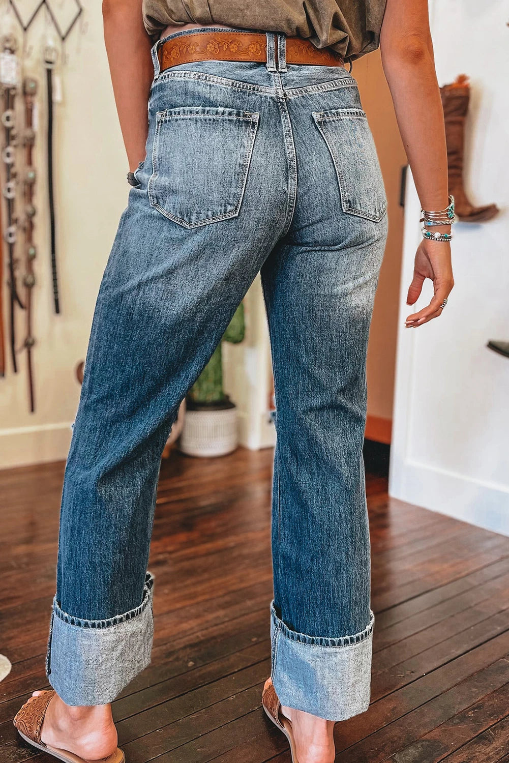 Dusty High Rise Jeans