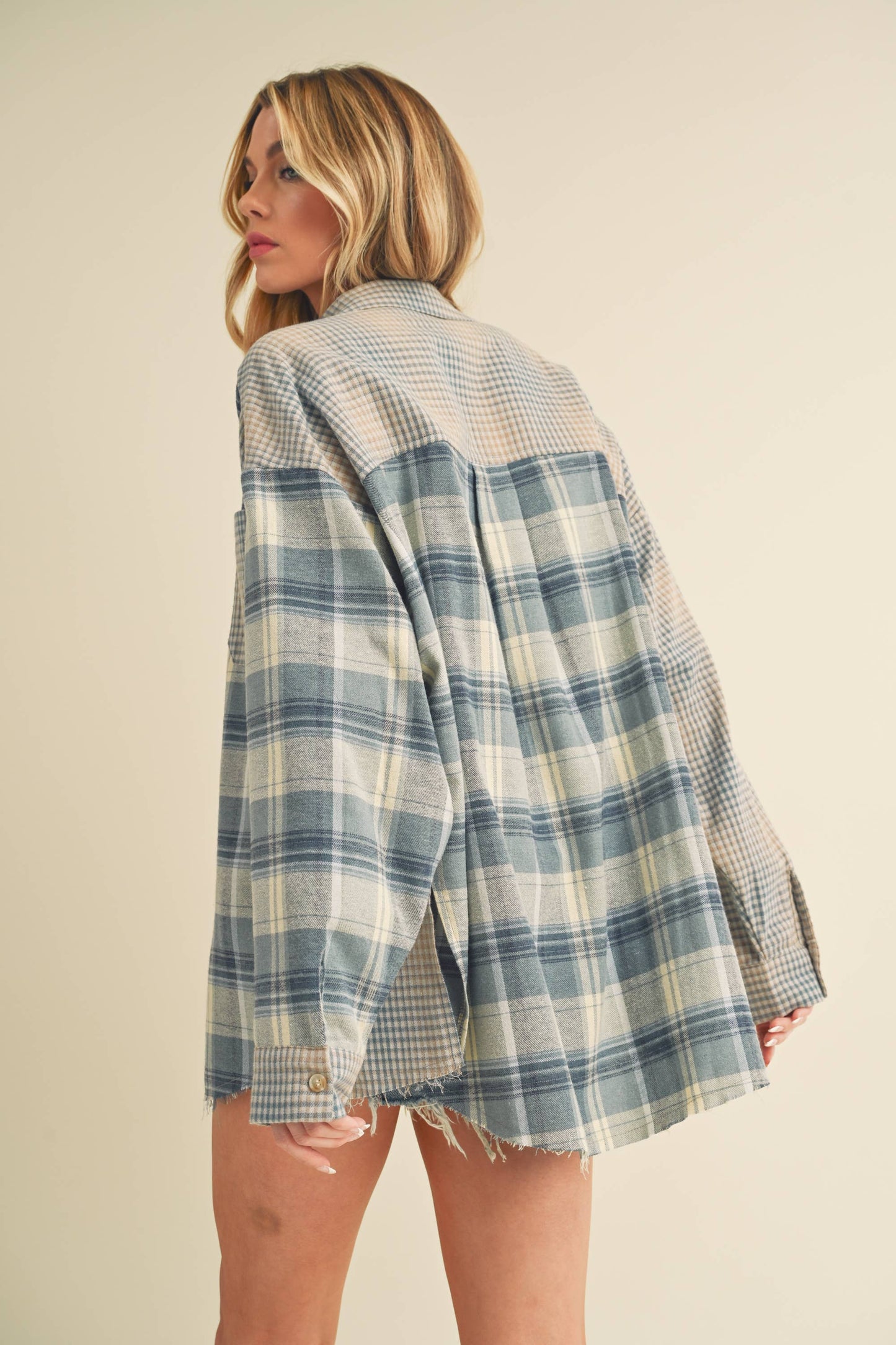 Kambrie Plaid - Blue Multi