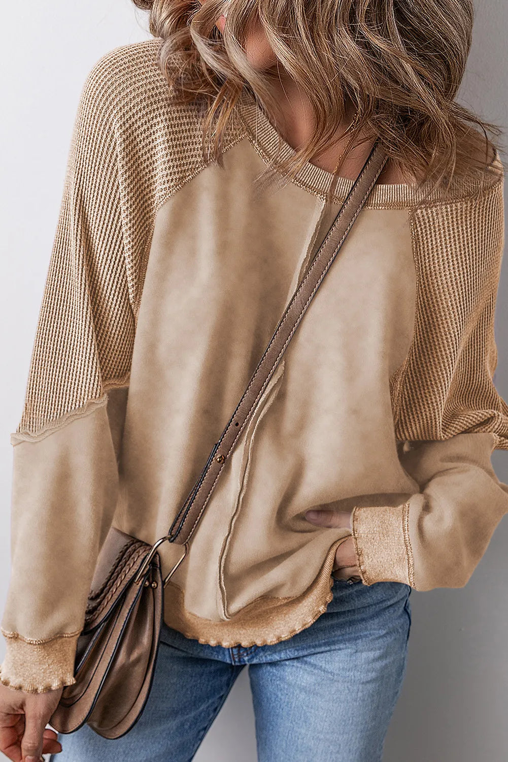 Kate Knit Top - Beige