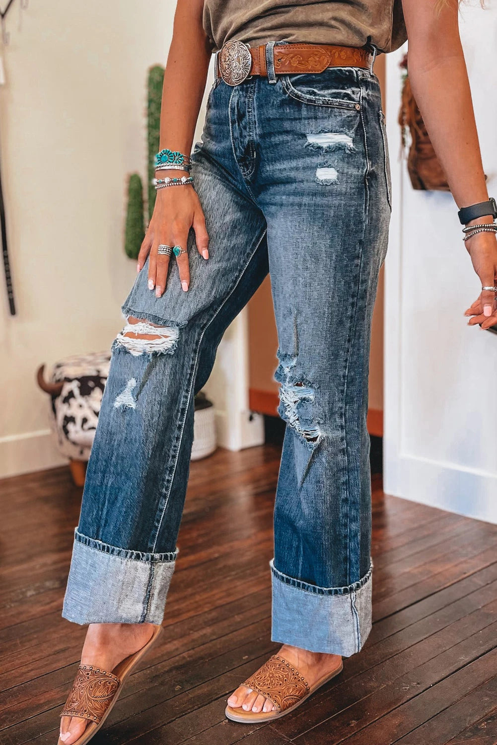 Dusty High Rise Jeans