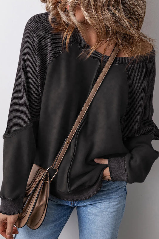 Kate Knit Top - Black