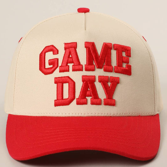 GAME DAY Hat - Red