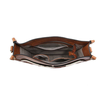 Chloe Cow Crossbody w/Guitar Strap