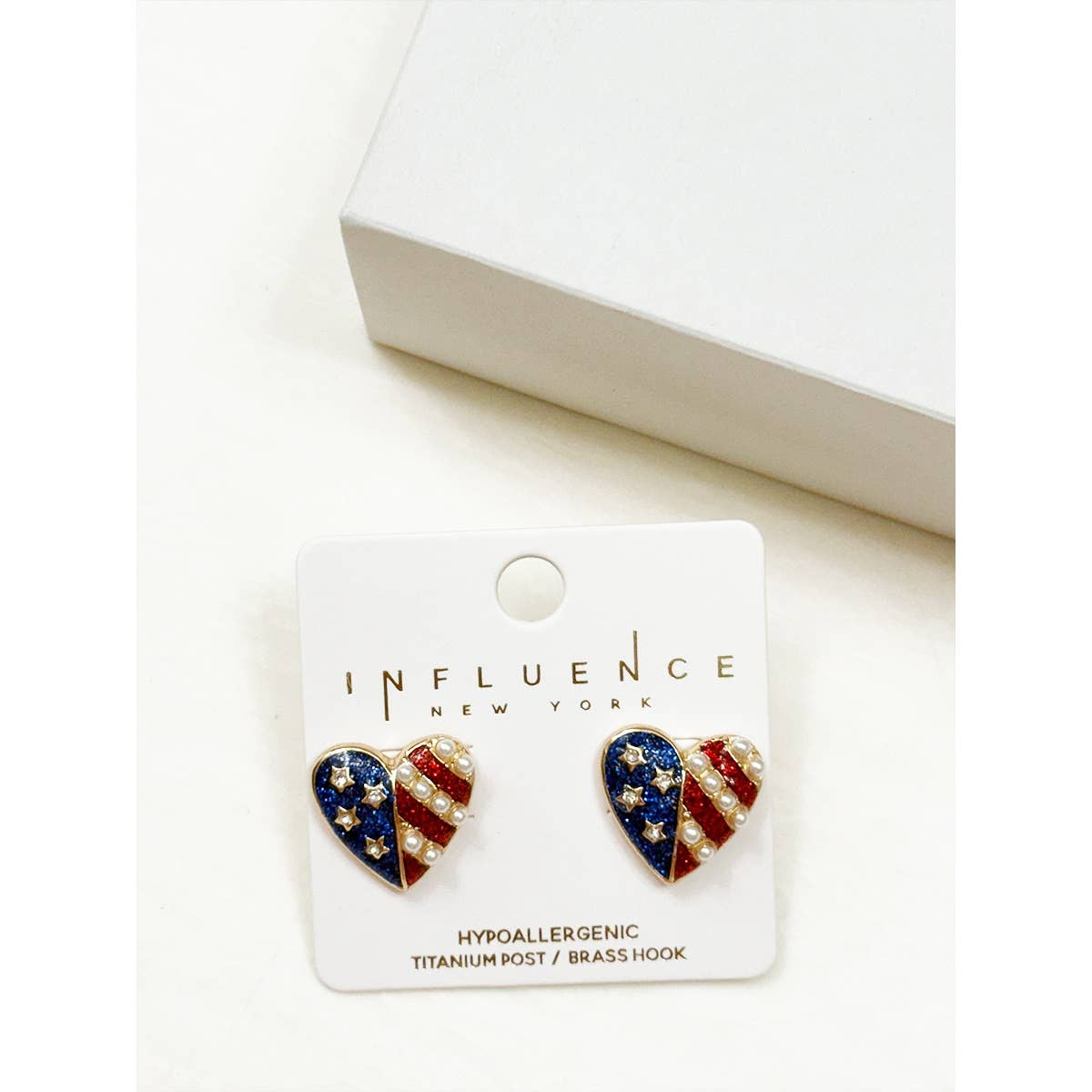 American Flag Earrings