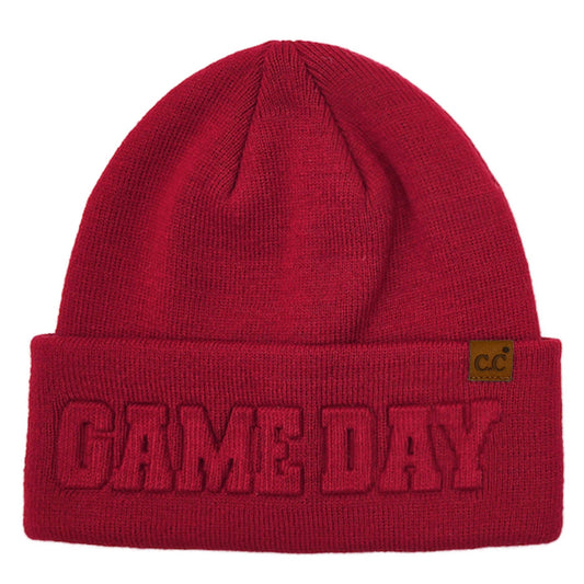 GAME DAY Beanie - Red