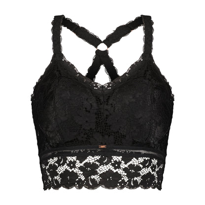 Juliette Lace Bralette by JadyK - Black