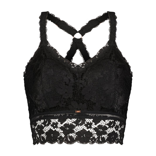 Juliette Lace Bralette by JadyK - Black