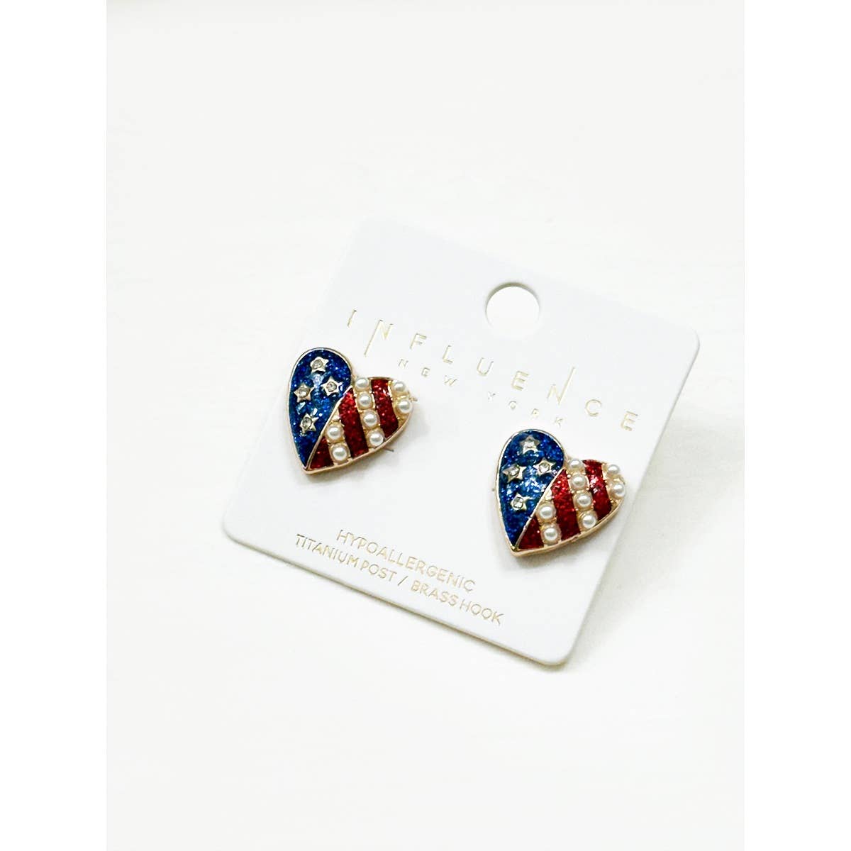 American Flag Earrings