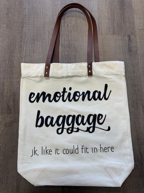 Emotional Baggage Tote Bag