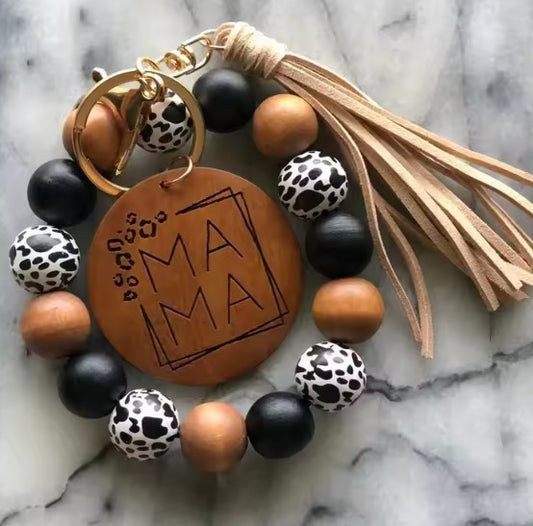 Mama Keychain - Black