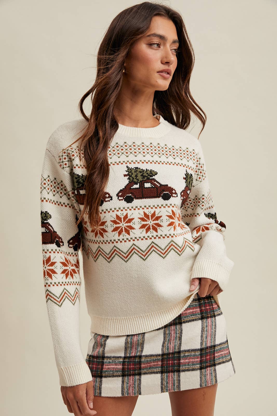 Christmas Car Sweater