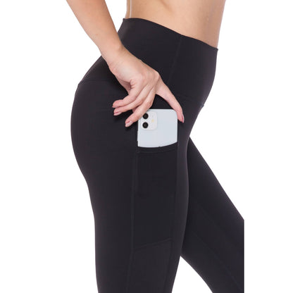 Premium Nylon Leggings - Black