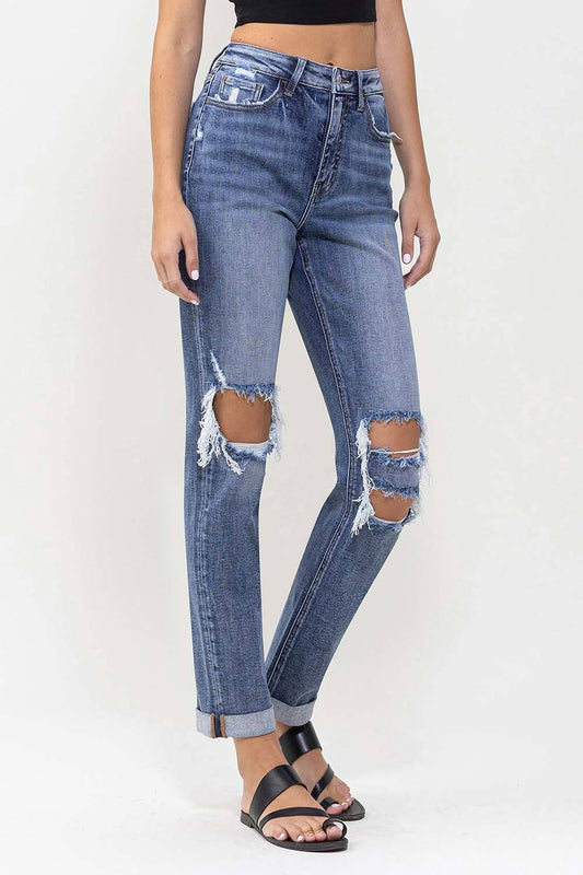 Hailey High Rise Boyfriend Jean by Vervet