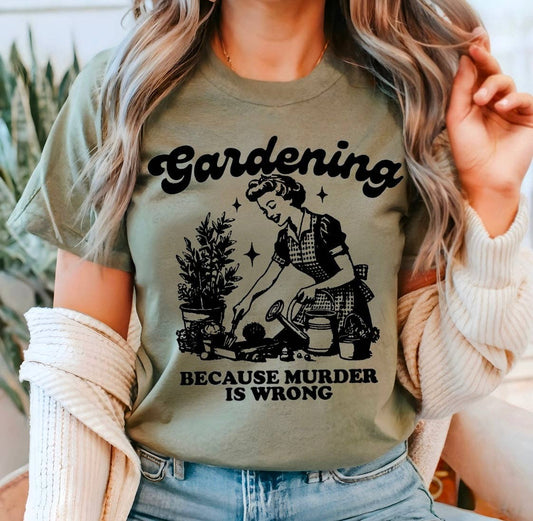 Gardening, Because Murder...