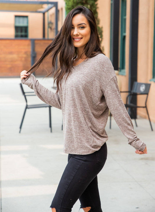 Aliah LongSleeve - Tan
