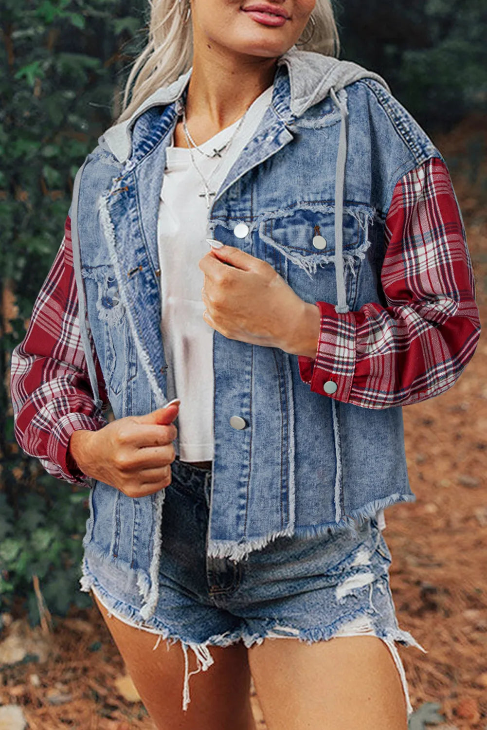 Beau Hooded Denim Jacket