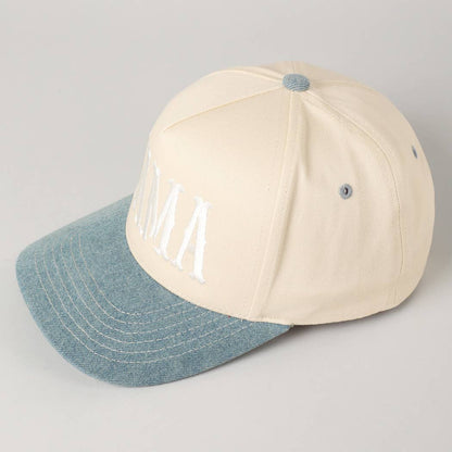 MAMA Baseball Cap - Denim