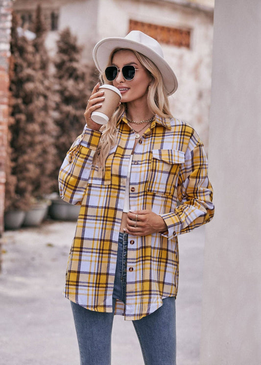 Faith Flannel - Yellow